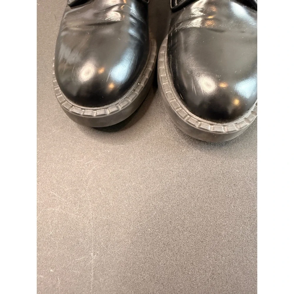 Prada leather derby